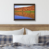Wadi Namar Lake Canvas Afdruk (Insitu (Slaapkamer))