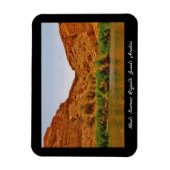 Wadi Namar, Riyadh, Saudi-Arabië Magneet (Verticaal)