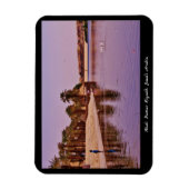 Wadi Namar, Riyadh, Saudi-Arabië Magneet (Verticaal)
