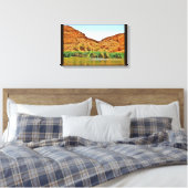 Wadi Namar Scene Canvas Afdruk (Insitu (Slaapkamer))