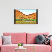 Wadi Namar Scene Canvas Afdruk (Insitu (Woonkamer))