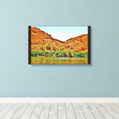 Wadi Namar Scene Canvas Afdruk (Insitu (Houten vloer))