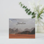 Wadi Rum Aqaba Jordanië Briefkaart (Staand voorkant)