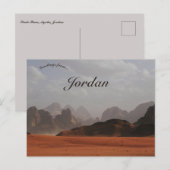 Wadi Rum Aqaba Jordanië Briefkaart (Voorkant / Achterkant)
