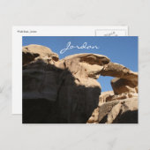 wadi rum arch briefkaart (Voorkant / Achterkant)