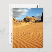 Wadi Rum-briefkaart Briefkaart (Voorkant / Achterkant)