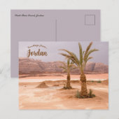 Wadi Rum Desert Jordan Briefkaart (Voorkant / Achterkant)
