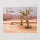 Wadi Rum Desert Jordan Briefkaart (Voorkant)