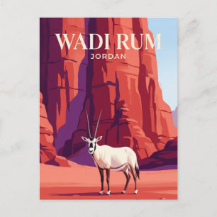Wadi Rum Jordanië Briefkaart