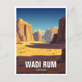 Wadi Rum Travel Briefkaart