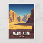 Wadi Rum Travel Briefkaart (Voorkant)