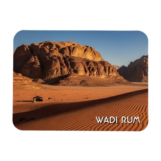 Wadi Rum Travel Magneet (Horizontaal)
