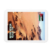 Wadi Rum - Valley of the Moon - Jordan - Magnet Magneet (Horizontaal)