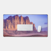 Wadi Rum woestijn in Jordanië, Vakantie Bureaumat (Keyboard & Muis)
