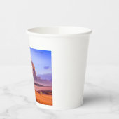 Wadi Rum woestijn in Jordanië, Vakantie Papieren Bekers (Links)