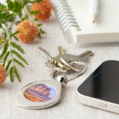 Wadi Rum woestijn in Jordanië, Vakantie Sleutelhanger (Zijkant)