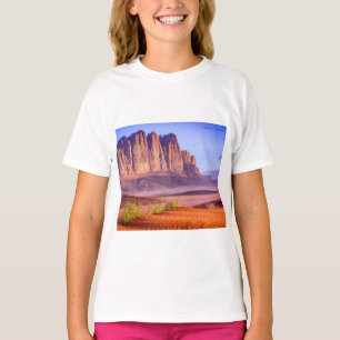 Wadi Rum woestijn in Jordanië, Vakantie T-shirt