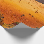 Wadi Rum woestijn, Jordandesert, wadi, rum, jordan Cadeaupapier (Hoek)