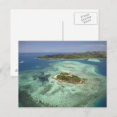 Wadigi-eiland, Mamanuca-eilanden, Fiji Briefkaart (Voorkant / Achterkant)