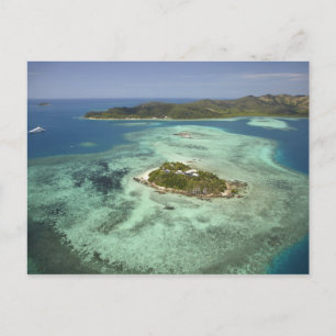 Wadigi-eiland, Mamanuca-eilanden, Fiji Briefkaart