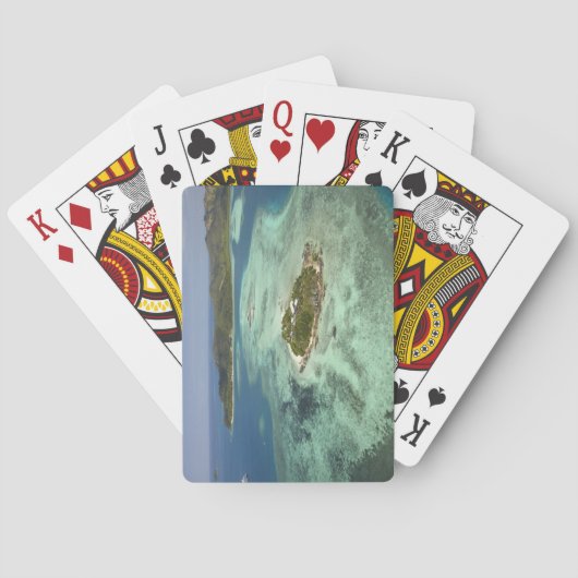 Wadigi Island, Mamanuca Islands, Fiji Speelkaarten (Achterkant)