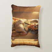 Wadjet – Ägyptische Schlangengöttin´2 Accent Kussen (Achterkant (Verticaal))