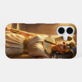 Wadjet – Ägyptische Schlangengöttin´2 iPhone 16 Hoesje (Achterkant horizontaal)