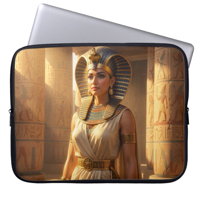 Wadjet – Ägyptische Schlangengöttin´2 Laptop Sleeve (Voorkant)