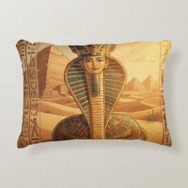 Wadjet – Ägyptische Schlangengöttin´4 Accent Kussen