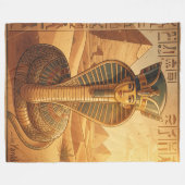 Wadjet – Ägyptische Schlangengöttin´4 Fleece Deken (Voorkant (Horizontaal))