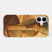 Wadjet – Ägyptische Schlangengöttin´4 iPhone 16 Hoesje (Achterkant horizontaal)