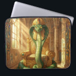 Wadjet – Ägyptische Schlangengöttin´5 Laptop Sleeve<br><div class="desc">Wadjet ist eine Kobra-Göttin aus der ägyptischen Mythologie und Schutzgöttin der Pharaonen sowie von Unterägypten. Sie steht für Schutz, Macht und königliche Autorität.</div>