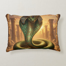 Wadjet – Ägyptische Schlangengöttin´6 Accent Kussen