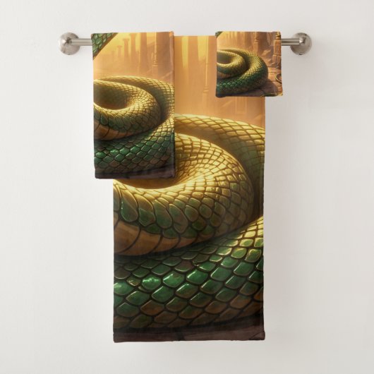 Wadjet – Ägyptische Schlangengöttin´6 Bad Handdoek (Insitu)