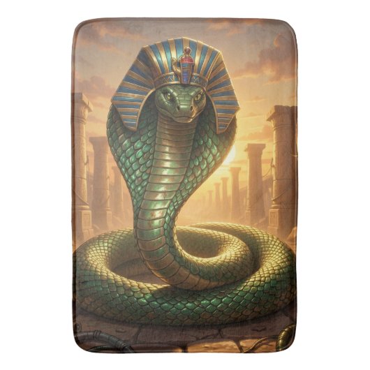 Wadjet – Ägyptische Schlangengöttin´6 Badmat (Voorkant Verticaal)