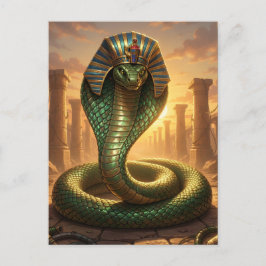 Wadjet – Ägyptische Schlangengöttin´6 Briefkaart