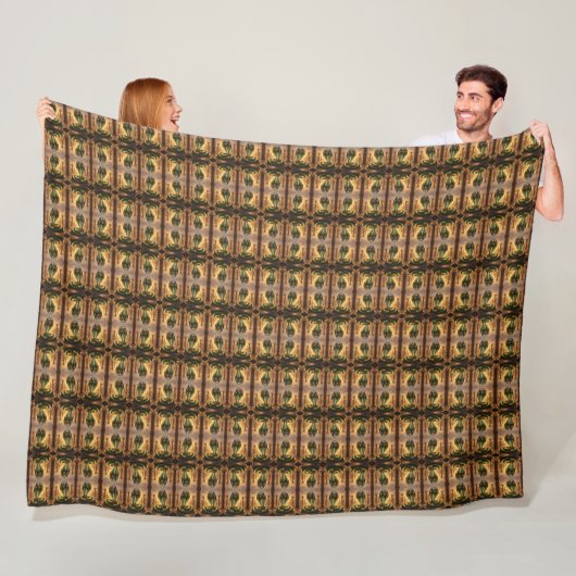 Wadjet – Ägyptische Schlangengöttin´6 Fleece Deken (In situ)