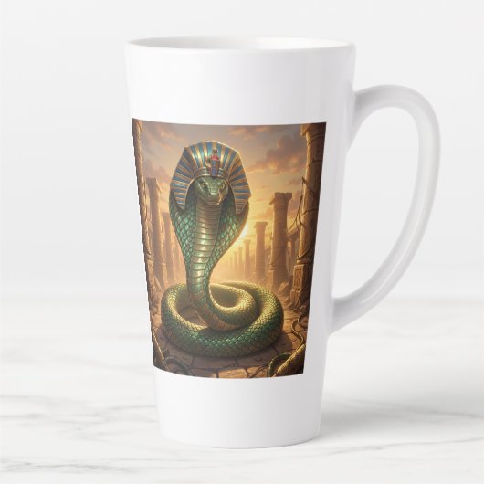 Wadjet – Ägyptische Schlangengöttin´6 Latte Mok (Rechts)