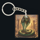 Wadjet – Ägyptische Schlangengöttin´6 Sleutelhanger<br><div class="desc">Wadjet ist eine Kobra-Göttin aus der ägyptischen Mythologie und Schutzgöttin der Pharaonen sowie von Unterägypten. Sie steht für Schutz,  Macht und königliche Autorität.</div>