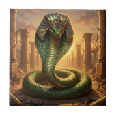 Wadjet – Ägyptische Schlangengöttin´6 Tegeltje (Voorkant)