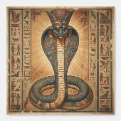 Wadjet – Ägyptische Schlangengöttin´7 Behang (Voorkant)