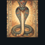 Wadjet – Ägyptische Schlangengöttin´7 Canvas Afdruk<br><div class="desc">Wadjet ist eine Kobra-Göttin aus der ägyptischen Mythologie und Schutzgöttin der Pharaonen sowie von Unterägypten. Sie steht für Schutz, Macht und königliche Autorität.</div>