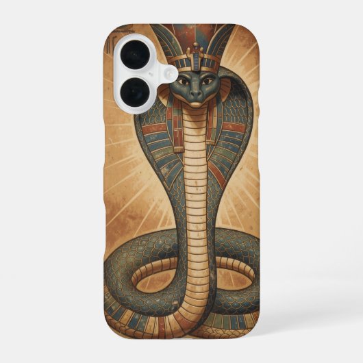 Wadjet – Ägyptische Schlangengöttin´7 iPhone 16 Hoesje (Achterkant)