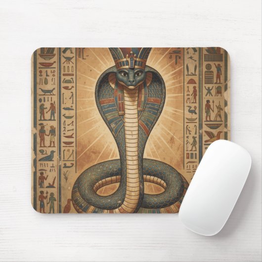 Wadjet – Ägyptische Schlangengöttin´7 Muismat (Met muis)