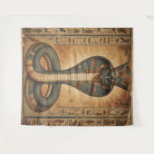 Wadjet – Ägyptische Schlangengöttin´7 Wandkleed (Voorkant (horizontaal))