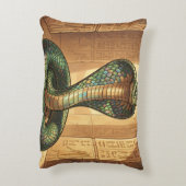 Wadjet – Ägyptische Schlangengöttin Accent Kussen (Achterkant (Verticaal))