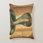 Wadjet – Ägyptische Schlangengöttin Accent Kussen (Voorkant(Verticaal))