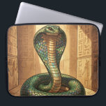 Wadjet – Ägyptische Schlangengöttin Laptop Sleeve<br><div class="desc">Wadjet ist eine Kobra-Göttin aus der ägyptischen Mythologie und Schutzgöttin der Pharaonen sowie von Unterägypten. Sie steht für Schutz, Macht und königliche Autorität.</div>