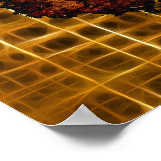 Wadjet Ancient Egyptian Eye of Prophecy Art Poster (Hoek)