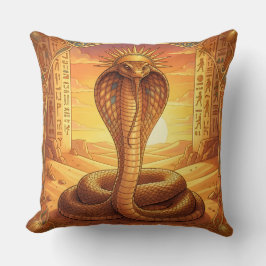 Wadjet – Egyptian Cobra Goddess´1 Kussen